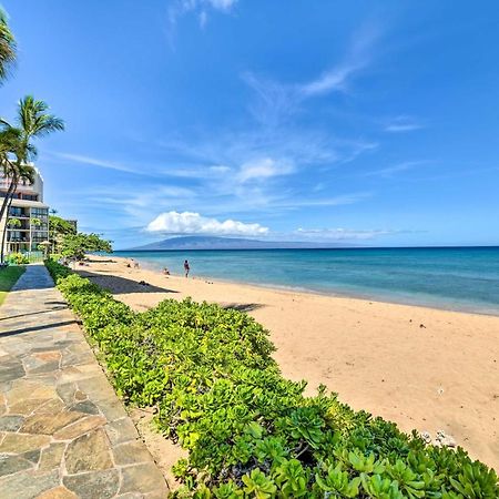 Cute Beachfront Condo With Lanai And Resort Pools Kahana Ngoại thất bức ảnh