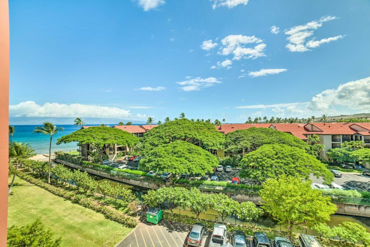 Cute Beachfront Condo With Lanai And Resort Pools Kahana Ngoại thất bức ảnh